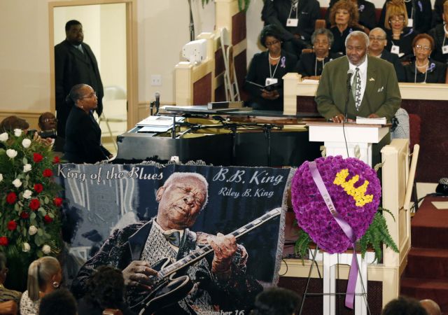 Στον Μισισιπή πραγματοποιήθηκε η κηδεία του Μπι Μπι Κινγκ